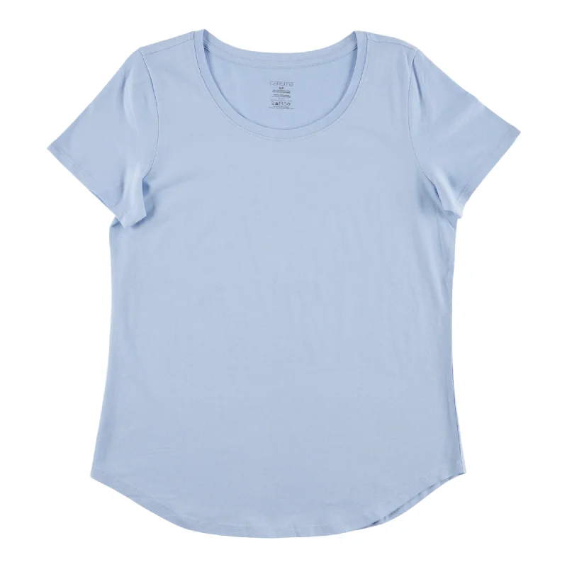 Carisma Women's Ocean Breeze Cotton Knit Solid Sleep T-Shirt Jersey Fabric Tulle Fabric Batik Fabric