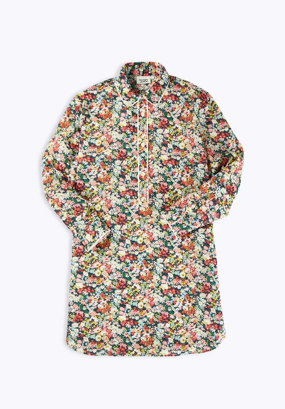 Elsa Night Shirt in Liberty Thorpe Oversized T-Shirt Spandex breathable