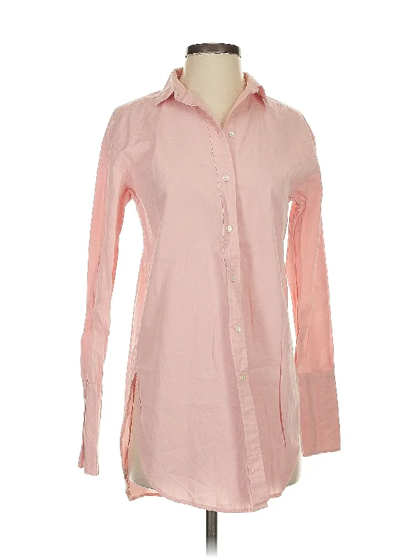 Long Sleeve Button Down Shirt Anti-Shrink Durable Soft