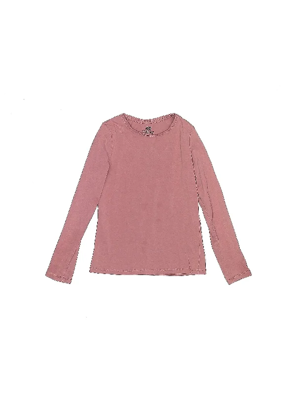Long Sleeve T Shirt Spandex Blend Rayon Blend Denim Blend