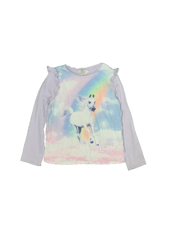 Long Sleeve T Shirt Silk Blend Satin Velvet