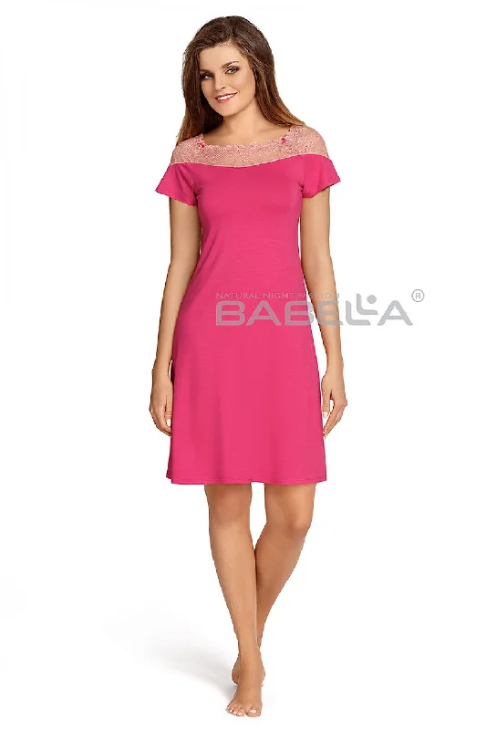 Nightshirt Babella Welt Pockets Slit Pockets Flap Pockets