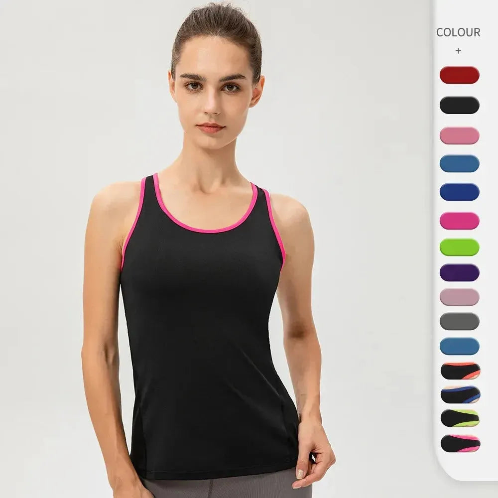Yoga Shirt Sport Running Quick Dry Vest Real Fur Shearling Chenille
